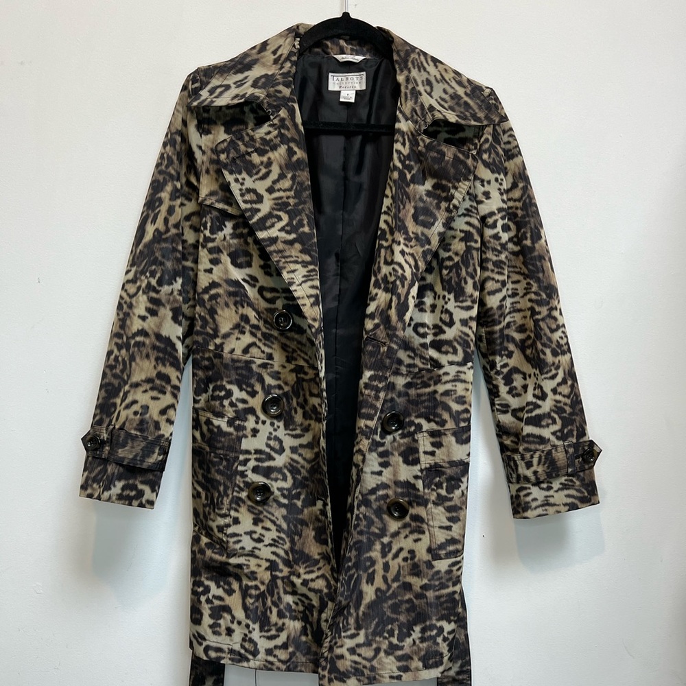 Cheetah Raincoat
